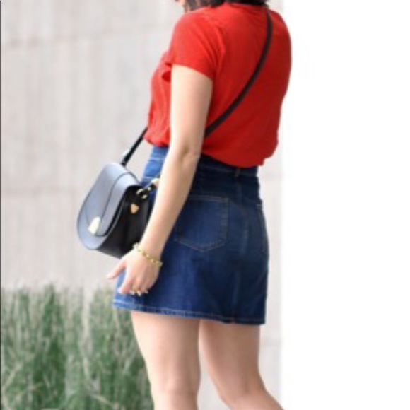 FRENCH CONNECTION- Denim button up mini skirt size XXS. - Picture 3 of 13